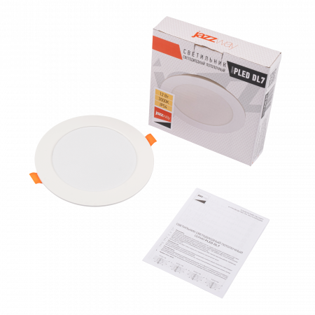 PLED DL7 12W 3000K WH IP54