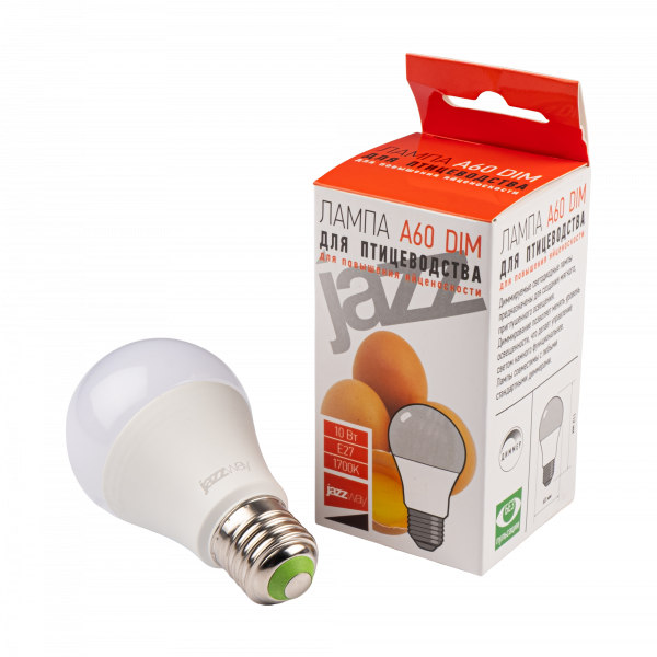 Спец. PLED-A60 DIM 10W E27 Chicken eggs