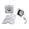 PSP-S211 1x8w 4000K 55° White IP40