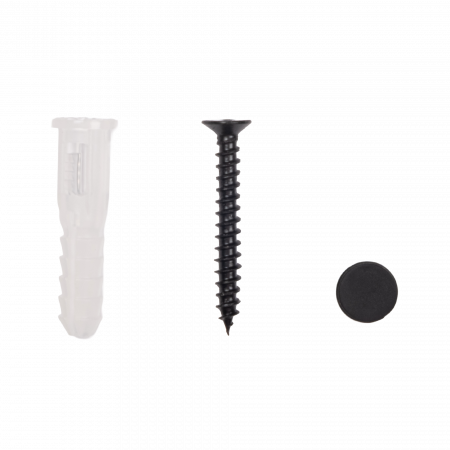 MTR16 CR-BL  Коннектор черный поворотный