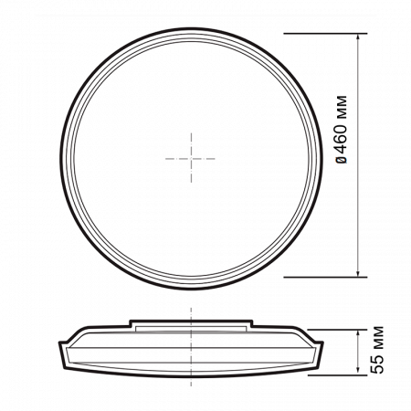 PPB OPAL 70W 6500K WH IP20