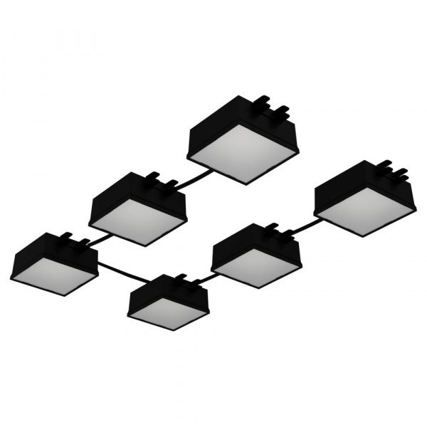 Опция. Грильято Мозаик 40х6. Черный корпус