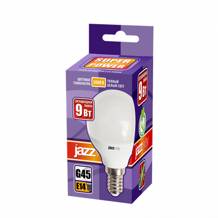 PLED-SP G45 9w E14 3000K