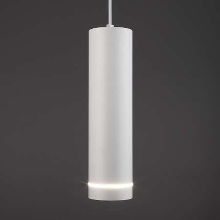 Cветильник подвесной светодиодный DLR023 12W 3000K белый матовый DLR023