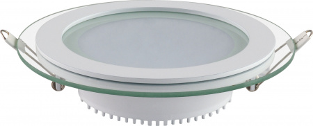 Светильник светодиодный HL688LG 12W круглый