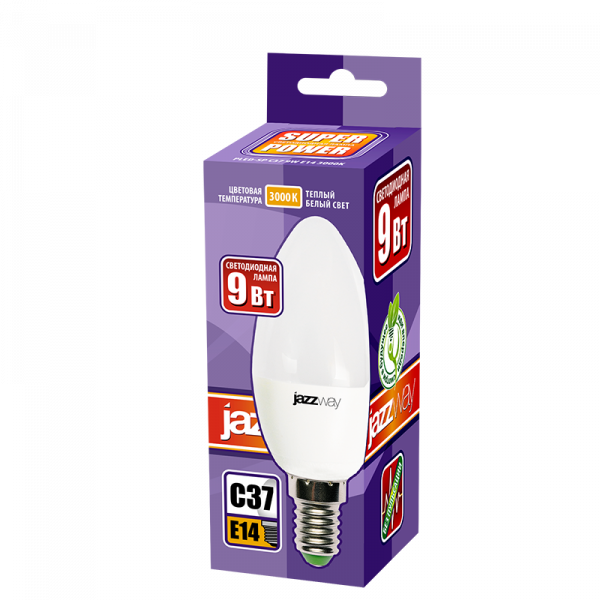 PLED-SP C37 9w E14 3000