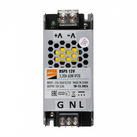 BSPS  12V3,30A  40W IP20