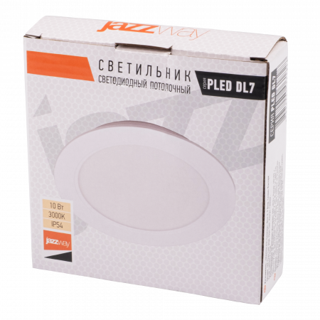 PLED DL7 10W 3000K WH IP54