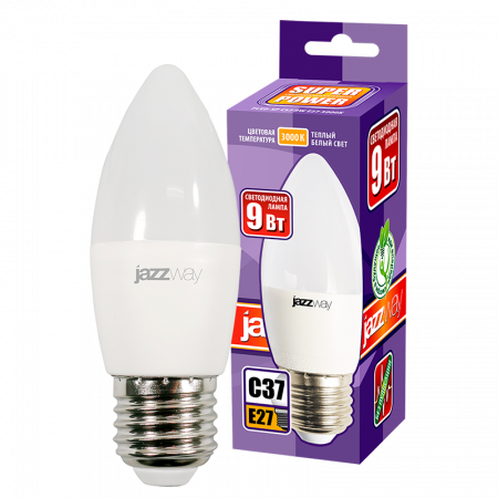 PLED-SP C37 9w E27 3000K