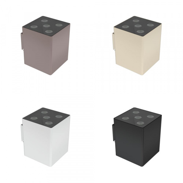 Акцент Куб 10 CRI80 3000К 10х65° Кронштейн