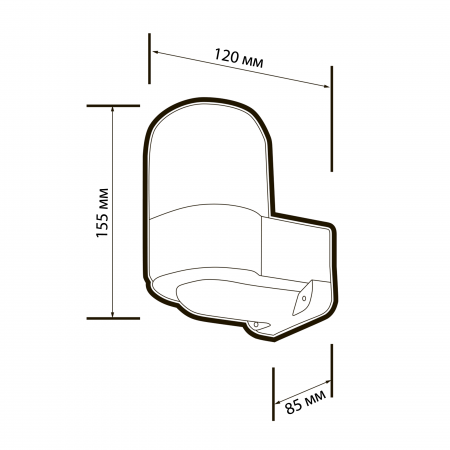 PWL 155085 E27 SAUNA WHITE 230V IP54