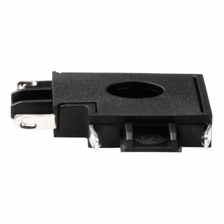 MTR16 CL-BL Коннектор черный L-обр.