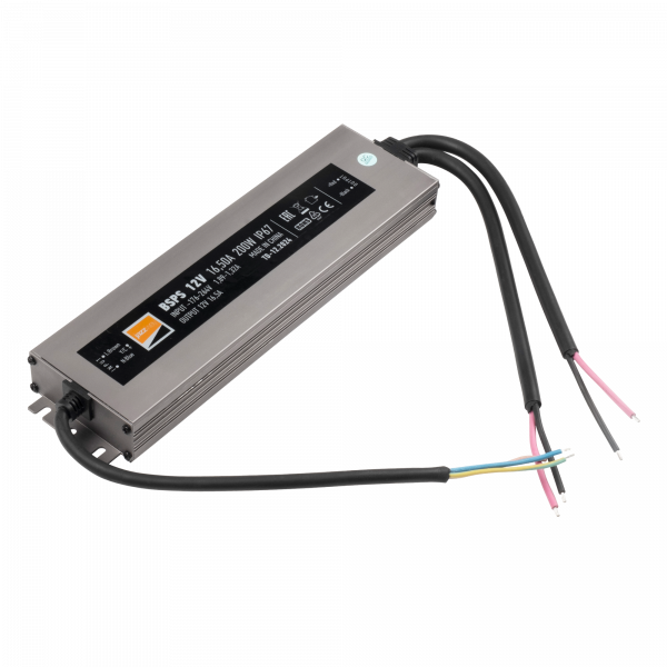 BSPS 12V16,50A=200w IP67