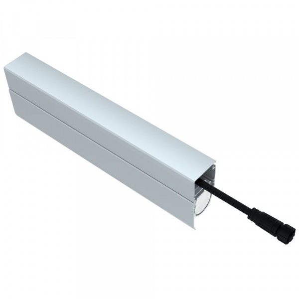 Модерн v2.0 4 Оптик 250мм (16Вт/м) 48В DC CRI80 4000К 45° (Профиль, козырек, транзитное штепсельное соединение)