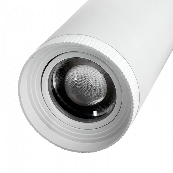 PTR 0728 ZOOM 28w 3000K 15-60° WH IP40