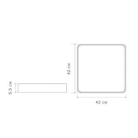 PPB Scandic-S 72w DIM 3000-6500K GR IP20
