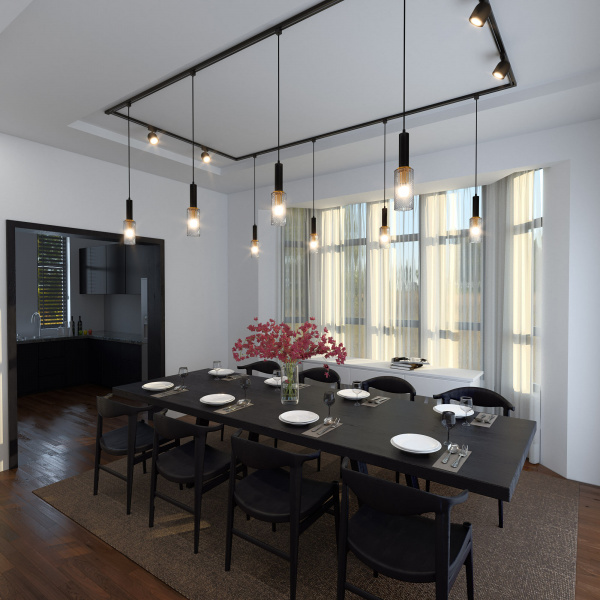 Basic System Коннектор для  шинопровода черный 85120/00