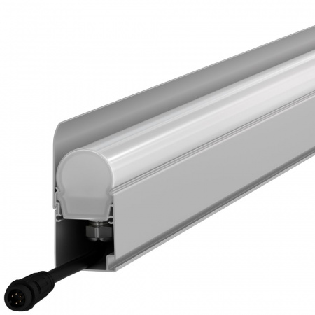 Модерн v2.0 18 1000мм (18Вт/м) 48В DC 1 пикс. RGBW DMX CRI80 3000К Опал (Профиль, козырек, транзитное штепсельное соединение)