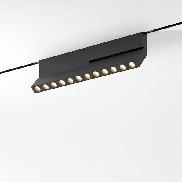 Mini Magnetic Трековый светильник 12W 3000K черный 85208/01