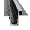 Slim Magnetic Шинопровод встраиваемый с местом под светодиодную ленту чёрный 2м 85132/00