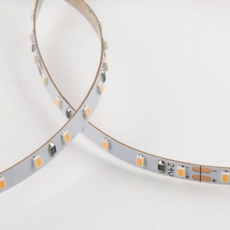 Лента светодиодная 24V 8W 120Led 2116 IP20 тёплый белый, 5м 2116 24V 120Led 8W IP20