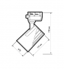 PTR 1725 25w 4000K 24° BL IP40