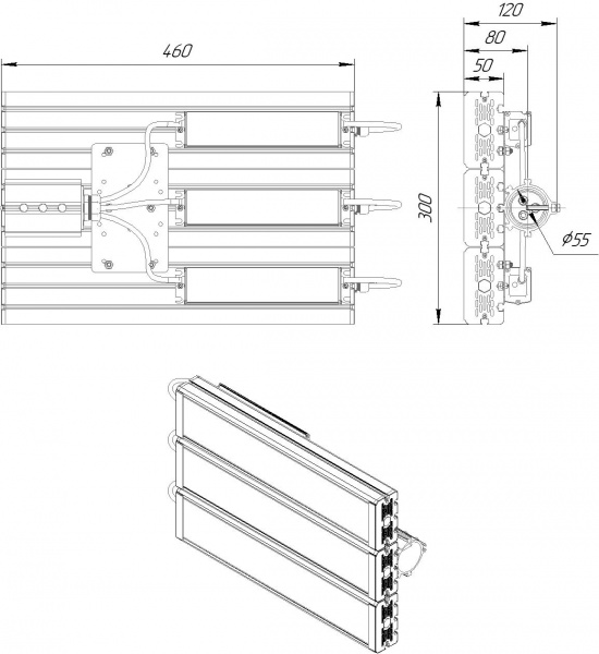 SVT-STR-M-80W-TRIO-C