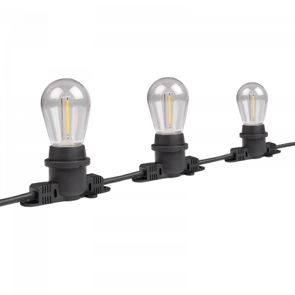 PBL-S80/L48+1.5 Black E27 IP65