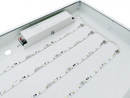 Светильник  "Армстронг" 600х180, призма, 30Вт