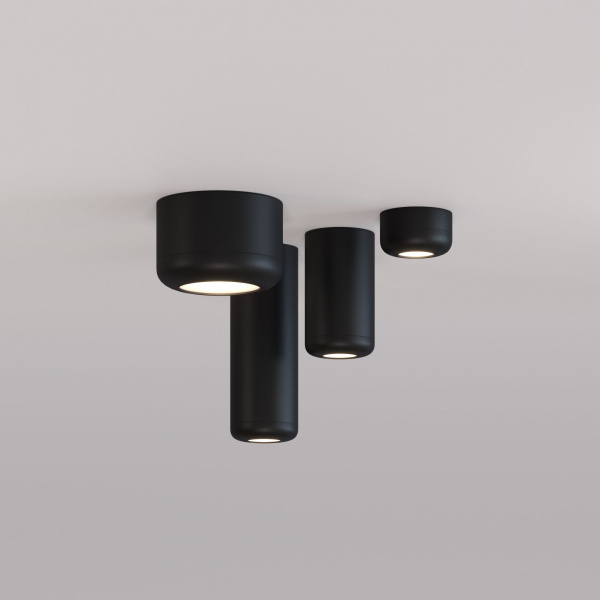 Светильник встраиваемый светодиодный Onde 7W 4000K чёрный 25088/LED