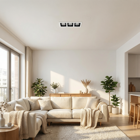 PSP-S213 3x8w 4000K 55° White IP40