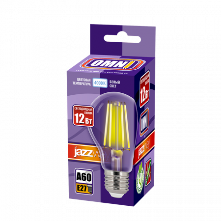 PLED OMNI A60 12w E27 4000K CL