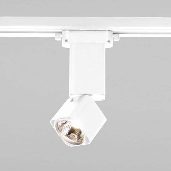 Basic System Трековый светильник 10W 4200K Cubus белый 85516/01