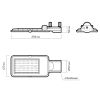 PSL 08  50w 5000K GR 120° IP65