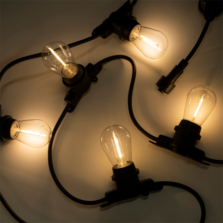 PBL-S20/L06+1.5 Black E27 IP65