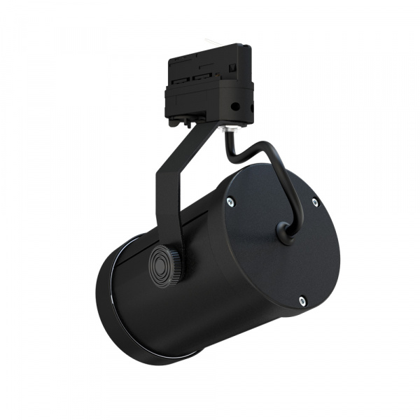 Акцент 4 CRI80 5000К 10х65° RAL9005 Муар Трековый шинопровод