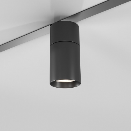 Slim Magnetic Трековый светильник  R02 12W 4200K черный 85012/01