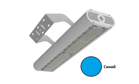 Светильник «Прожектор АРХИТЕКТУРНЫЙ ЭКО» 60Вт, Синий, КСС(К 15°, К 25°, Г 60°, Г 90°, 30°х70°, 49°х21°)