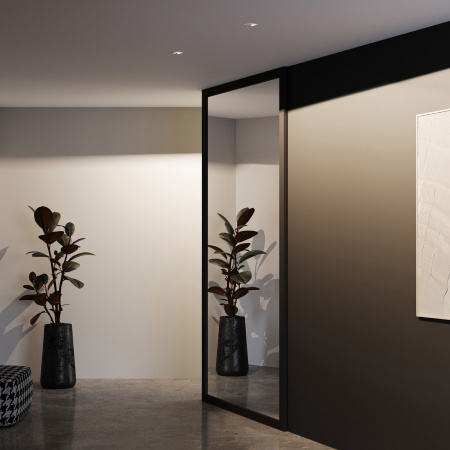 Потолочный светодиодный светильник Inline 10W 3000K белый/хром 25091/LED