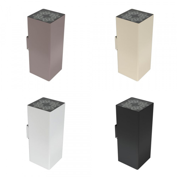 Акцент Куб 48 Дуо CRI80 3000К 10х65° Кронштейн