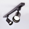 Basic System Трековый светильник GU10 Vetro Черный MRL 1001
