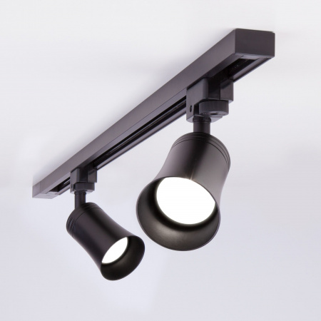 Basic System Трековый светильник GU10 Vetro Черный MRL 1001