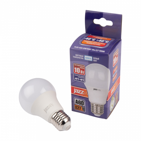 PLED-A60 LOWTEMP 10w 4000K E27