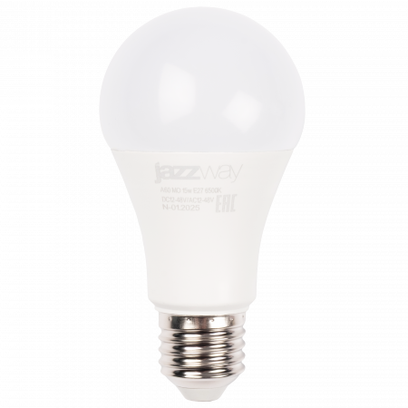 PLED-A60 МО 15w 6500K E27 DC12-48V/AC12-48V