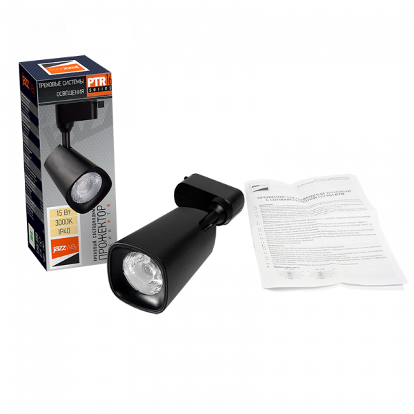 PTR 1615 15w 3000K 24° BL IP40