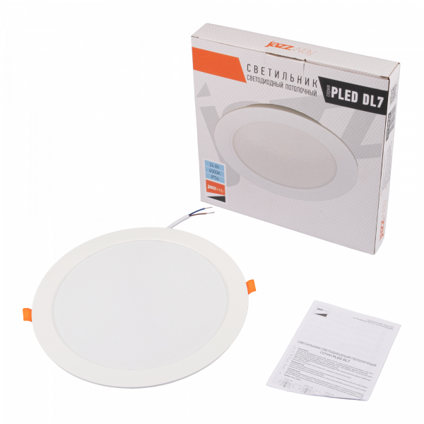 PLED DL7 24W 6500K WH IP54