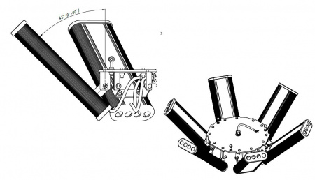 Светильник светодиодный HIGH BAY 384 Вт